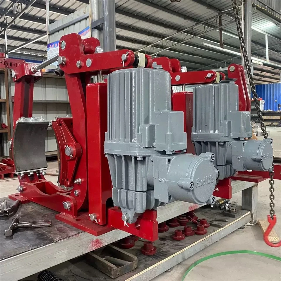 DYW series explosion-proof electric hydraulic drum brake. DYW series explosion-proof electric hydraulic drum brake.